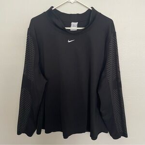 Nike Pro Therma-Fit Adv Long Sleeve Top Women’s Plus Size 3X Black Long Sleeve